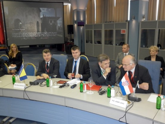 Замјеник предсједавајућег Представничког дома др Милорад Живковић учествује
на Десетој конференцији предсједника парламената SEECP-a